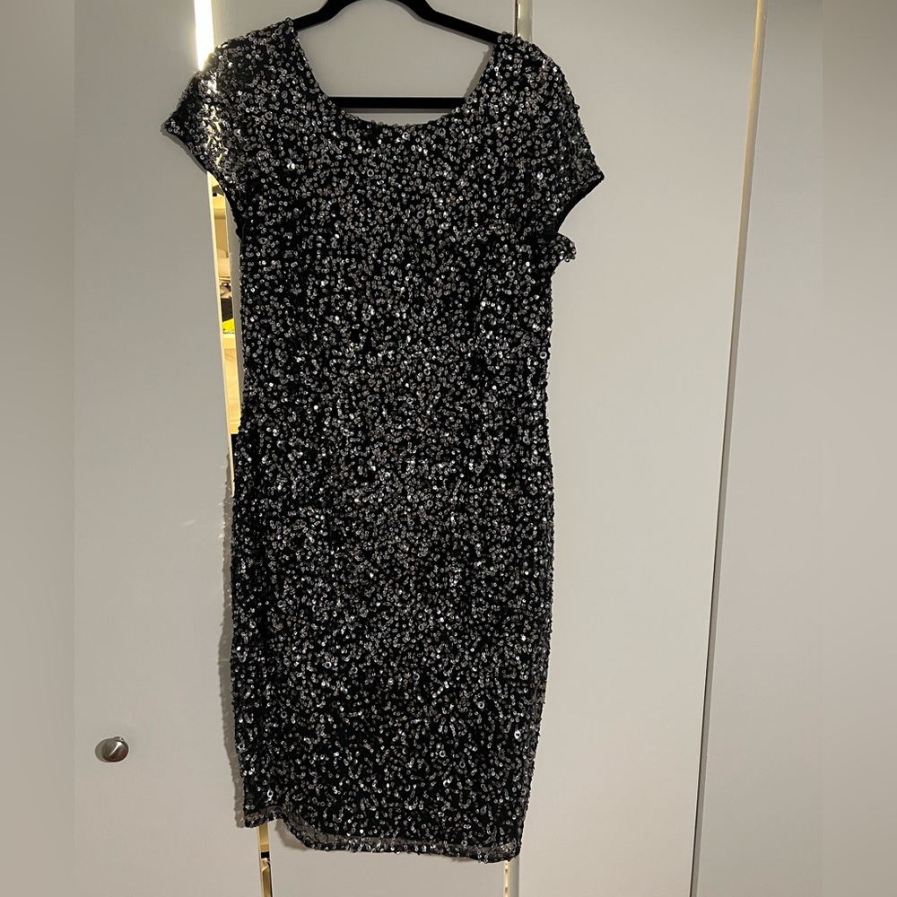 Adrianna Papell Sequin Dress